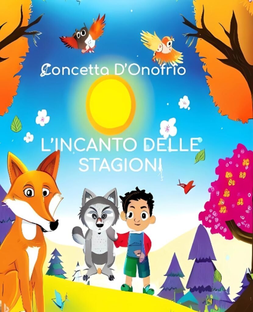 Copertina del libro: L'incanto delle stagioni - per bambini dai 3 ai 6 anni - di Concetta D'Onofrio